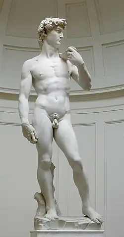 David, by Michelangelo, Galleria dell'Accademia, Florence