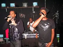 Dead Prez performing in Lansing, 2009