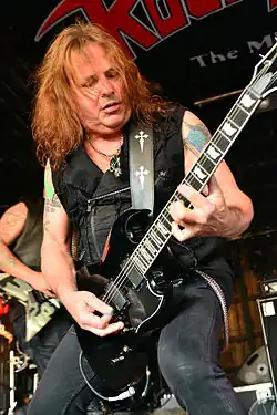 Ross the Boss performing in 2015