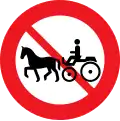 C24.2: No horse-drawn vehicles or similar