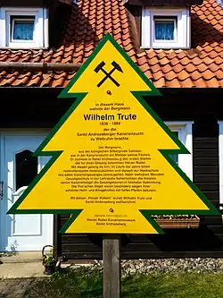 Dennert Fir Tree at Trute's former home