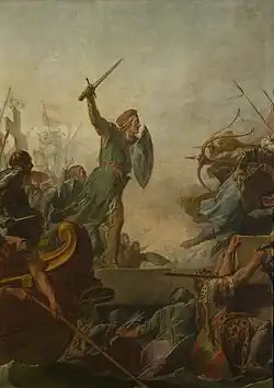 "The Descent of King Saint Louis at Tunis" by Jean-Bernard Restout