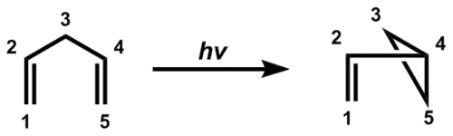 Di-π-methane rearrangement