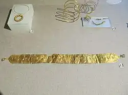 Gold diadem from Sichów, Poland