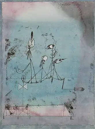 Image 24Paul Klee, 1922, Bauhaus (from History of painting)