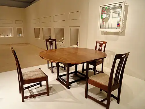 Dining Room furniture by Greene and Greene (1908) (Indianapolis Museum of Art)