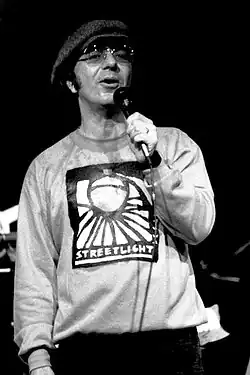 DiMucci performing in Madison Square Garden (1987)