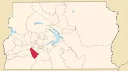 Location of Riacho Fundo II in the Federal District