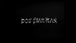 The words "Dog Star Man" in white against a black background