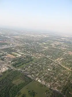 Aerial view of Dolton (2012)