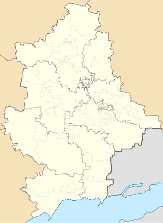 Siversk is located in Donetsk Oblast