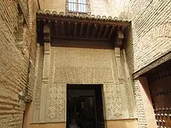 The southern entrance into the Sala del Mexuar, used by visitors today