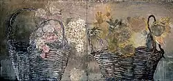 Double Basket, oil on canvas