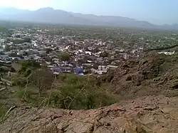 Down View of the village from the fort.