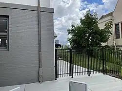 A view of Downtown Pittsburgh from the patio of the Mount Washington branch