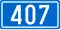 D407 state road shield