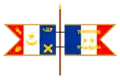 Flag of Ain-Sefra and the vehicle flag of General Laperrine (French Algeria)