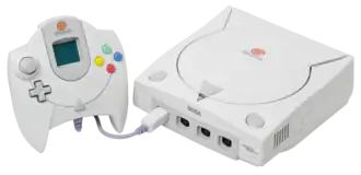 A Dreamcast console