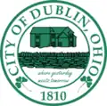 Official seal of Dublin, Ohio