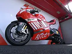 Ducati Desmosedici GP8, fielded in the 2008 MotoGP season