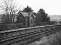 The waiting room on the Wirksworth platform