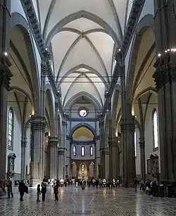 Interior of the cathedral