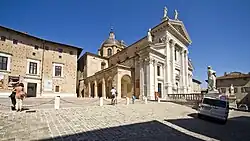 Façade of Urbino Cathedral