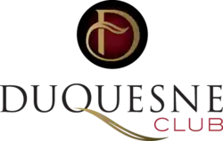 The logo of the Duquesne Club