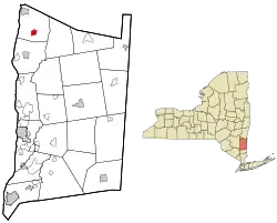 Location of Red Hook, New York