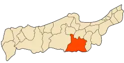 Location of Meurad within Tipaza Province