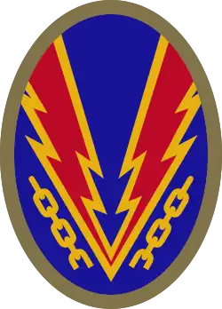 Shoulder patch of the overall ETOUSA