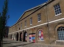 East range and main entrance