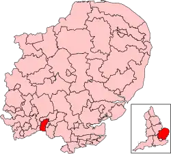 Map of constituency