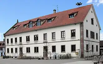 The town hall in Ebersheim
