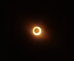 Annular eclipse from Rapa Nui (Easter Island)
