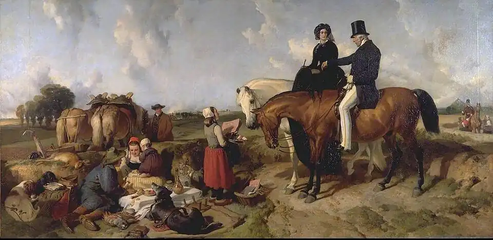 A Dialogue at Waterloo, 1850