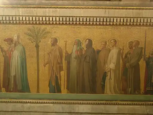 Detail of the frieze by Flandrin