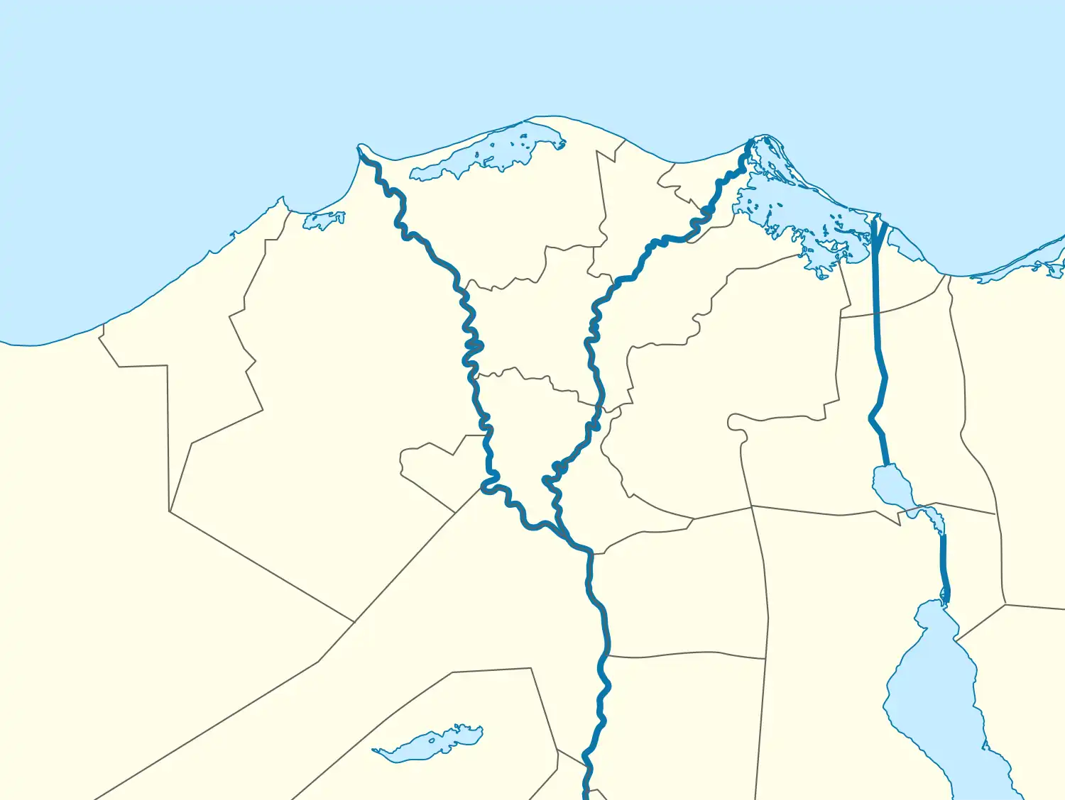 Zefta is located in Nile Delta