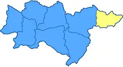 Location in the Yekaterinoslav Governorate