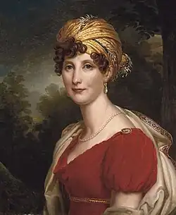 Portrait of Eléonore de Montmorency wearing a turban, c. 1810