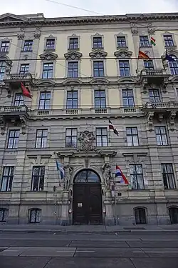 Building hosting the Embassy in Vienna