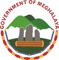 Official emblem of Meghalaya