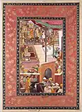 Emperor Jahangir at the gathering for the Eid al-Fitr, 1615–1625
