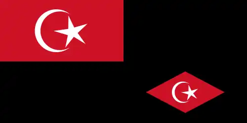 Territorial government boat ensign