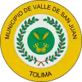 Official seal of Valle de San Juan