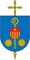 Coat of arms of the Diocese of Jericó