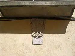 Coat of arms on Ca Martí, a national monument