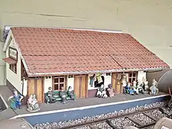 Miniature Calado Station at São Sebastião Cathedral
