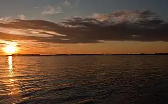 Sunset in Iberá Provincial Reserve