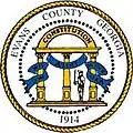 Official seal of Evans County